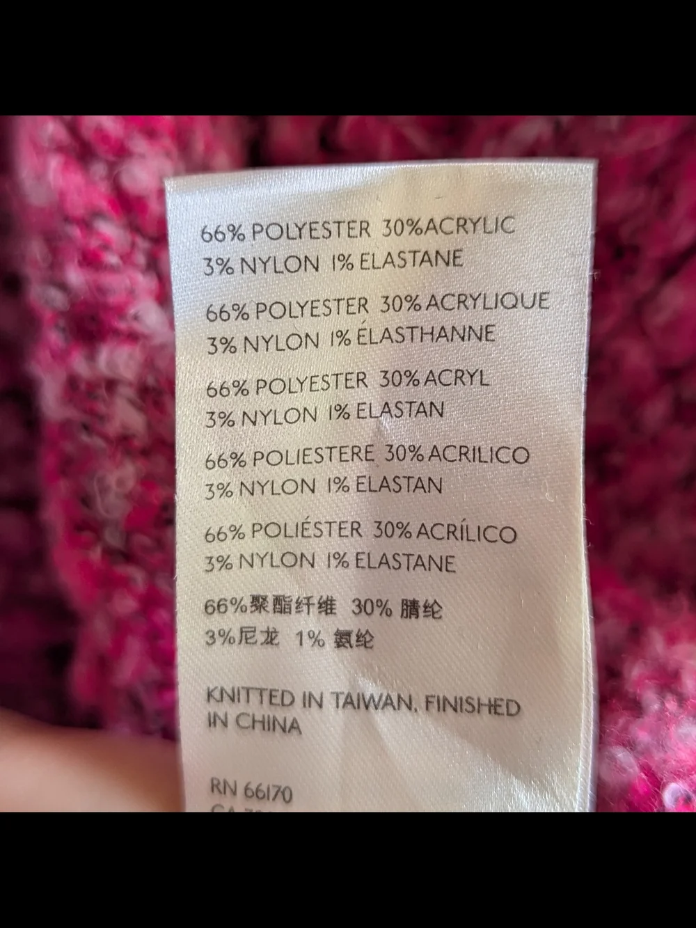 Free People XS BFF Oversized Cardigan Barbiecore Prickly Pear Pink Open Front